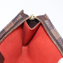 LOUIS VUITTON Damier Ebene Marais Pouch LV Auth 168080-17
