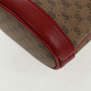 GUCCI Doraemon Micro GG Supreme Shoulder Bag PVC Beige Gold 647801 Auth 168092M-16
