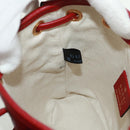 GUCCI Doraemon Micro GG Supreme Shoulder Bag PVC Beige Gold 647801 Auth 168092M-20