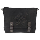 LOUIS VUITTON Damier Geant Roux Shoulder Bag Black M93079 LV Auth 168094-13