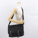 LOUIS VUITTON Damier Geant Roux Shoulder Bag Black M93079 LV Auth 168094-27