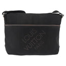 LOUIS VUITTON Damier Geant Roux Shoulder Bag Black M93079 LV Auth 168094-2