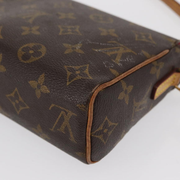 LOUIS VUITTON Monogram Recital Hand Bag M51900 LV Auth 168110