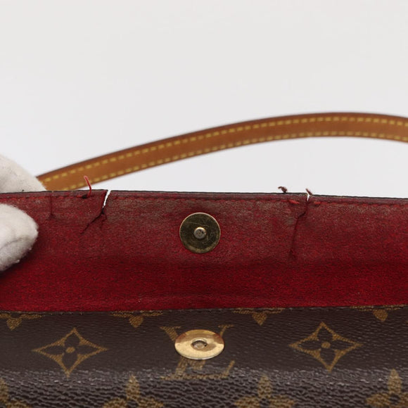 LOUIS VUITTON Monogram Recital Hand Bag M51900 LV Auth 168110