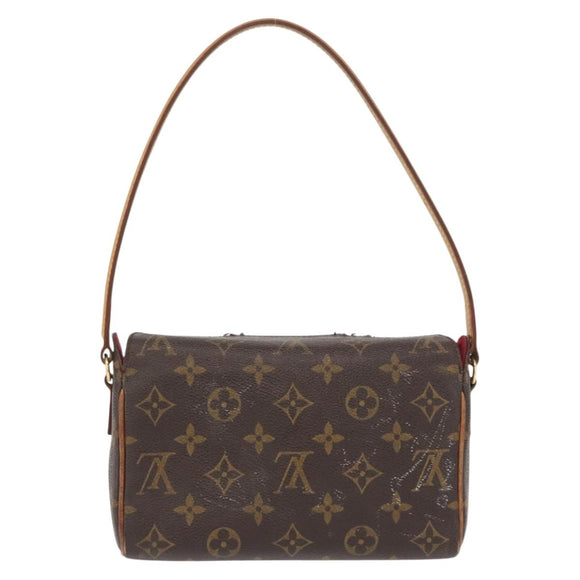 LOUIS VUITTON Monogram Recital Hand Bag M51900 LV Auth 168110