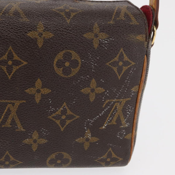 LOUIS VUITTON Monogram Recital Hand Bag M51900 LV Auth 168110