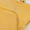 LOUIS VUITTON Epi Alma Hand Bag Yellow M52149 LV Auth 168111-9