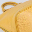 LOUIS VUITTON Epi Alma Hand Bag Yellow M52149 LV Auth 168111-14