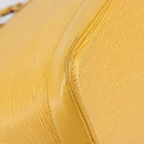 LOUIS VUITTON Epi Alma Hand Bag Yellow M52149 LV Auth 168111-16
