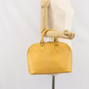 LOUIS VUITTON Epi Alma Hand Bag Yellow M52149 LV Auth 168111-22