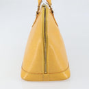 LOUIS VUITTON Epi Alma Hand Bag Yellow M52149 LV Auth 168111-3