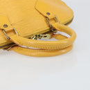 LOUIS VUITTON Epi Alma Hand Bag Yellow M52149 LV Auth 168111-7