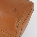 LOUIS VUITTON Epi Keepall 50 Boston Bag Braun M42968 LV Auth 168114-9