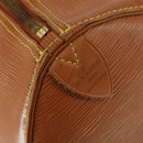 LOUIS VUITTON Epi Keepall 50 Boston Bag Braun M42968 LV Auth 168114-18
