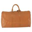 LOUIS VUITTON Epi Keepall 50 Boston Bag Braun M42968 LV Auth 168114-2