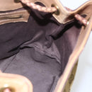 GUCCI GG Canvas Shoulder Bag Beige Gold 109143 Auth 168117-18