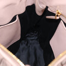 Miu Miu Matelasse Tote Bag Leather Pink Gold Auth 168121-20