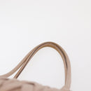 Miu Miu Matelasse Tote Bag Leather Pink Gold Auth 168121-8