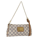 LOUIS VUITTON Damier Azur Eva Shoulder Bag 2way N55214 LV Auth 168124-1
