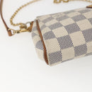 LOUIS VUITTON Damier Azur Eva Shoulder Bag 2way N55214 LV Auth 168124-16