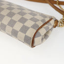 LOUIS VUITTON Damier Azur Eva Shoulder Bag 2way N55214 LV Auth 168124-17