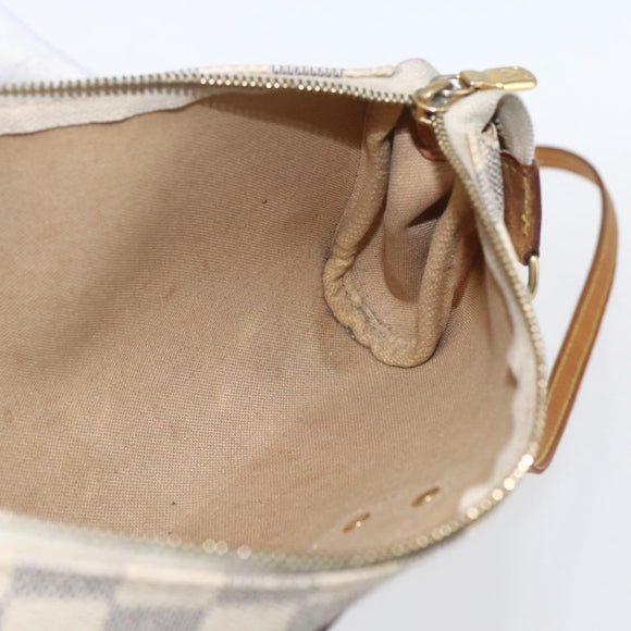 LOUIS VUITTON Damier Azur Eva Shoulder Bag 2way N55214 LV Auth 168124
