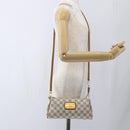 LOUIS VUITTON Damier Azur Eva Shoulder Bag 2way N55214 LV Auth 168124-24