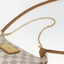 LOUIS VUITTON Damier Azur Eva Shoulder Bag 2way N55214 LV Auth 168124-14