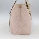 GUCCI GG Canvas Sherry Line Tote Bag Beige Gold 139260 Auth 168127-4