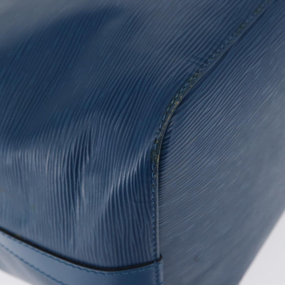 LOUIS VUITTON Epi Petit Noe Shoulder Bag Blue M44105 LV Auth 168129