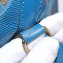 LOUIS VUITTON Epi Petit Noe Shoulder Bag Blue M44105 LV Auth 168129-8