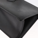 LOUIS VUITTON Epi Sac Triangle Hand Bag Black M52092 LV Auth 168130-17