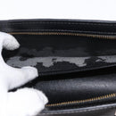 LOUIS VUITTON Epi Sac Triangle Hand Bag Black M52092 LV Auth 168130-11