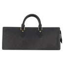 LOUIS VUITTON Epi Sac Triangle Hand Bag Black M52092 LV Auth 168130-13