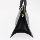 LOUIS VUITTON Epi Sac Triangle Hand Bag Black M52092 LV Auth 168130-4