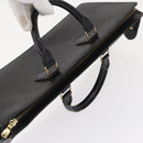 LOUIS VUITTON Epi Sac Triangle Hand Bag Black M52092 LV Auth 168130-6