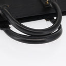 LOUIS VUITTON Epi Sac Triangle Hand Bag Black M52092 LV Auth 168130-7