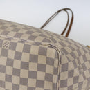 LOUIS VUITTON Damier Azur Neverfull GM Tote Bag N41360 LV Auth 168133-10
