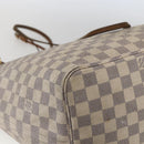 LOUIS VUITTON Damier Azur Neverfull GM Tote Bag N41360 LV Auth 168133-13