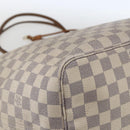 LOUIS VUITTON Damier Azur Neverfull GM Tote Bag N41360 LV Auth 168134-16