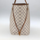 LOUIS VUITTON Damier Azur Neverfull GM Tote Bag N41360 LV Auth 168134-3