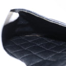 CHANEL Matelasse Reprint Tote Bag Caviar Skin Black CC Auth 168135-25
