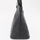 CHANEL Matelasse Reprint Tote Bag Caviar Skin Black CC Auth 168135-3