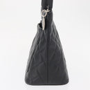CHANEL Matelasse Reprint Tote Bag Caviar Skin Black CC Auth 168135-4
