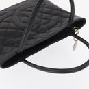 CHANEL Matelasse Reprint Tote Bag Caviar Skin Black CC Auth 168135-6