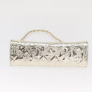 CHANEL Matelasse Shoulder Bag Patent leather Gold CC Auth 168139-6