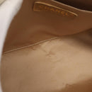 CHANEL Matelasse Shoulder Bag Patent leather Gold CC Auth 168139-11