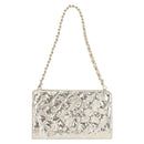 CHANEL Matelasse Shoulder Bag Patent leather Gold CC Auth 168139-13