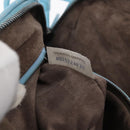 BOTTEGA VENETA INTRECCIATO Shoulder Bag Leather Light Blue Auth 168149-12