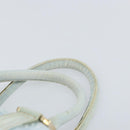 FENDI Zucca Canvas Hand Bag Light Blue Gold Auth 168153V-8